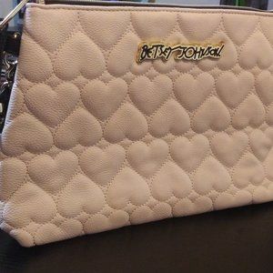 4/$20 Betsy Johnson Cosmo Pouch T-Bottom